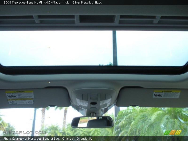Sunroof of 2008 ML 63 AMG 4Matic