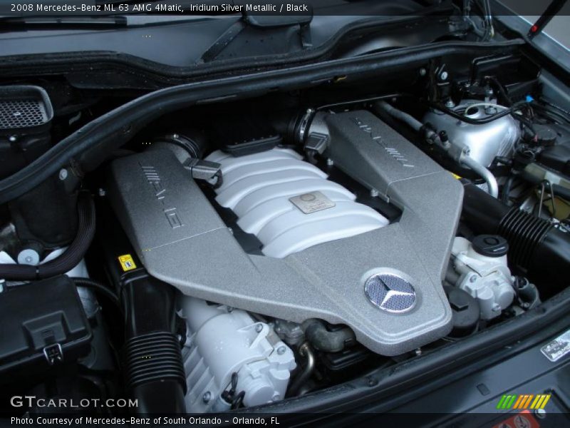  2008 ML 63 AMG 4Matic Engine - 6.3 Liter AMG DOHC 32-Valve VVT V8