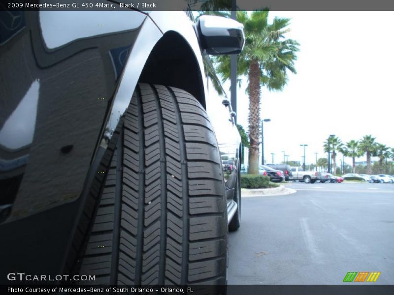 Black / Black 2009 Mercedes-Benz GL 450 4Matic