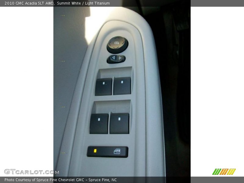 Summit White / Light Titanium 2010 GMC Acadia SLT AWD