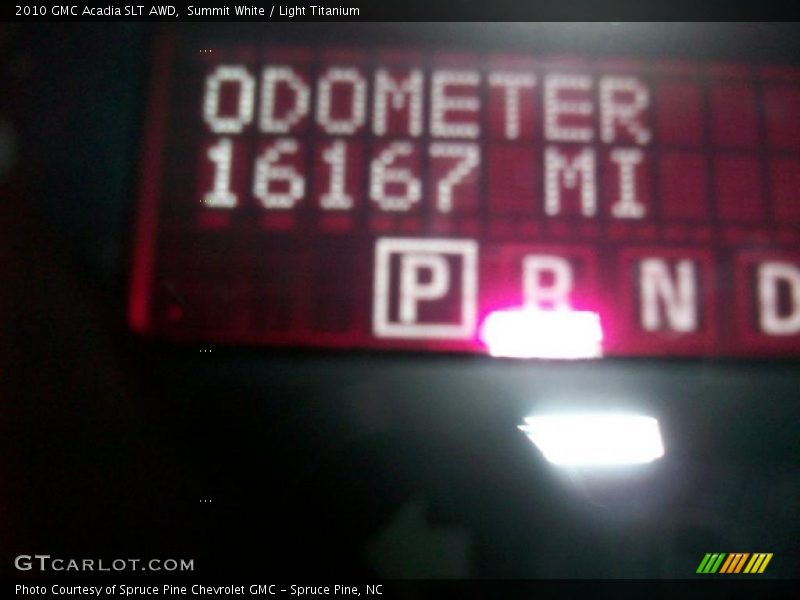 Summit White / Light Titanium 2010 GMC Acadia SLT AWD