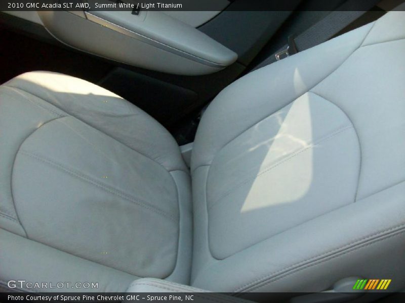 Summit White / Light Titanium 2010 GMC Acadia SLT AWD