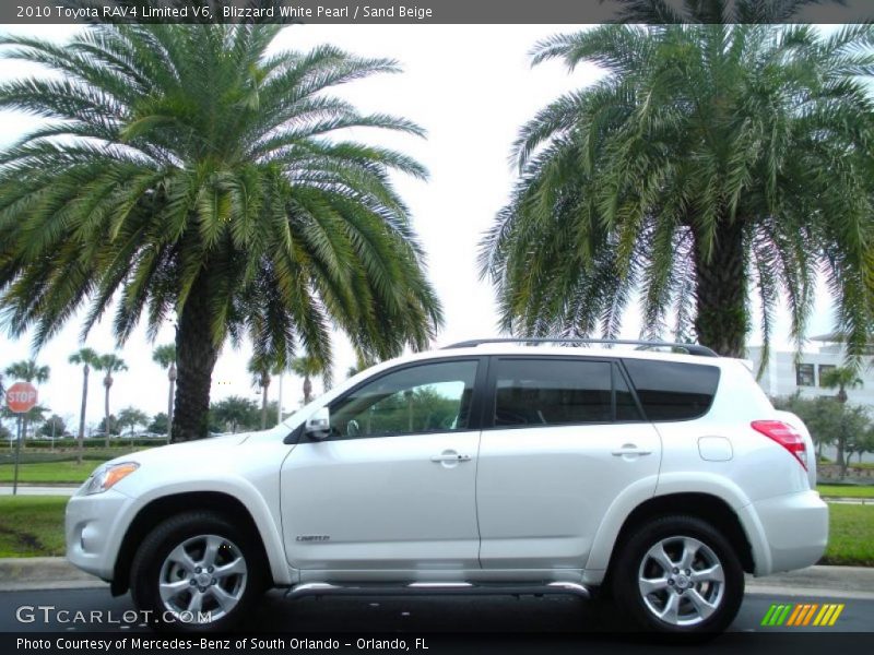  2010 RAV4 Limited V6 Blizzard White Pearl