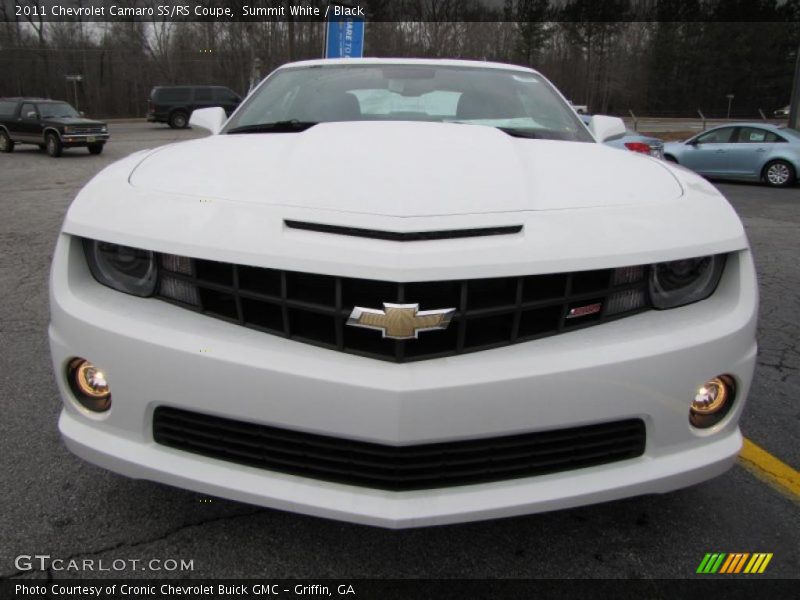 Summit White / Black 2011 Chevrolet Camaro SS/RS Coupe