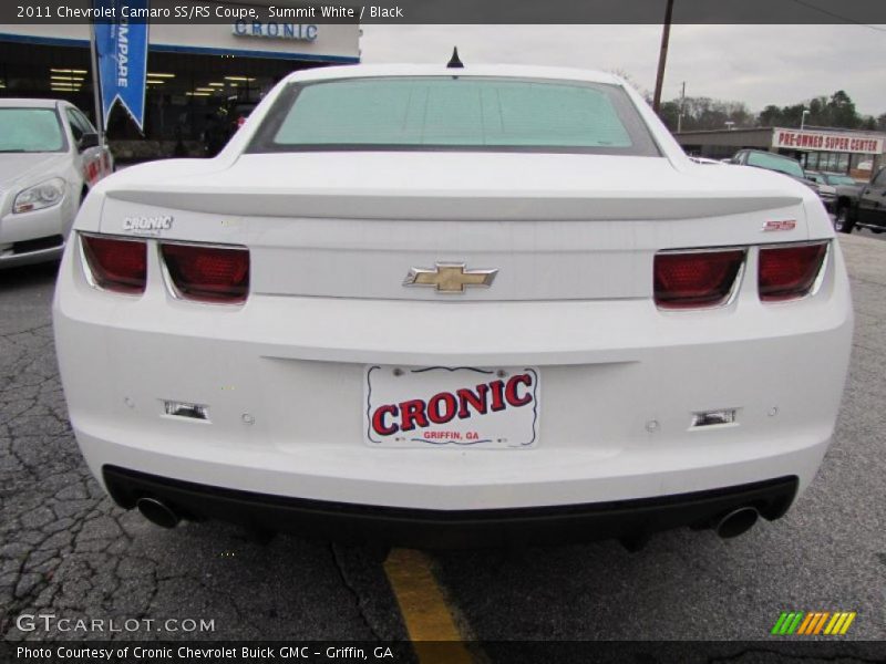 Summit White / Black 2011 Chevrolet Camaro SS/RS Coupe