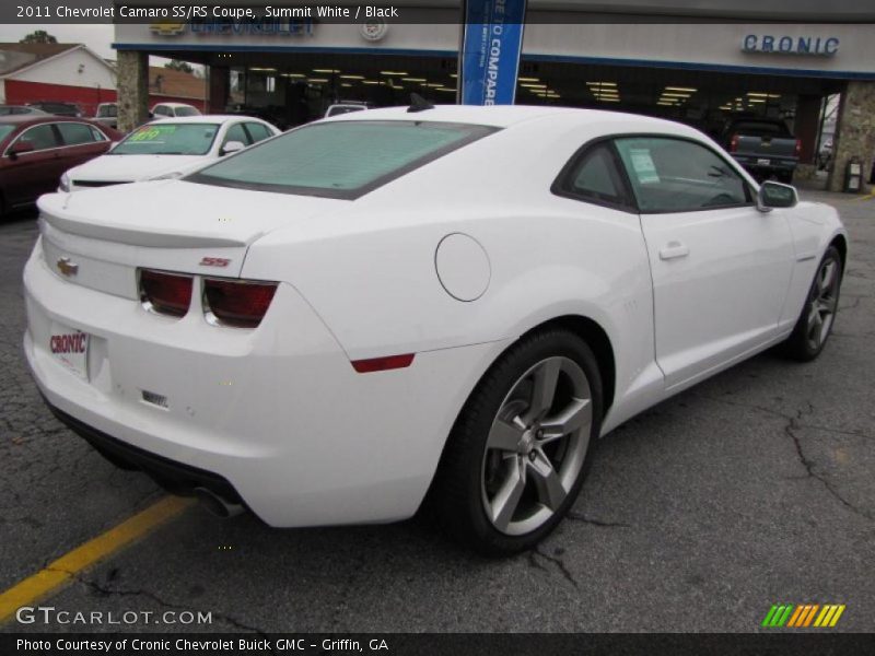 Summit White / Black 2011 Chevrolet Camaro SS/RS Coupe