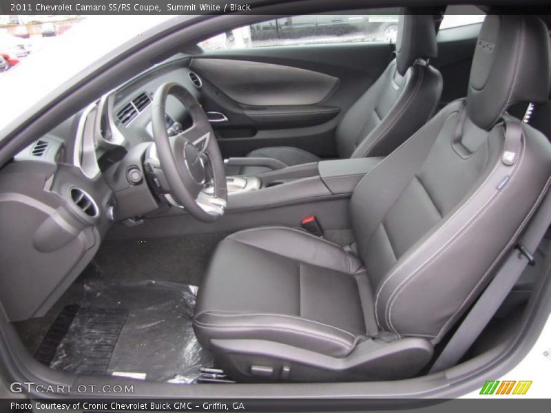  2011 Camaro SS/RS Coupe Black Interior