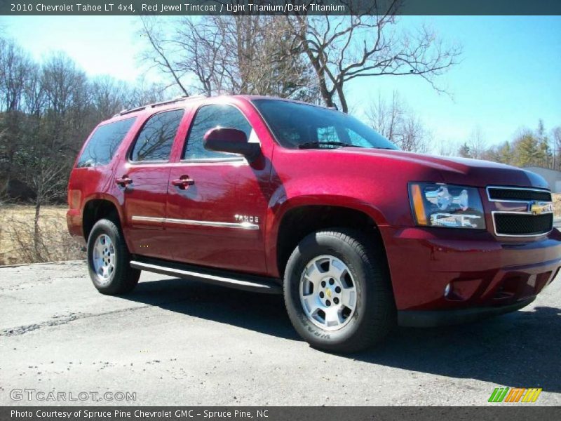 Red Jewel Tintcoat / Light Titanium/Dark Titanium 2010 Chevrolet Tahoe LT 4x4
