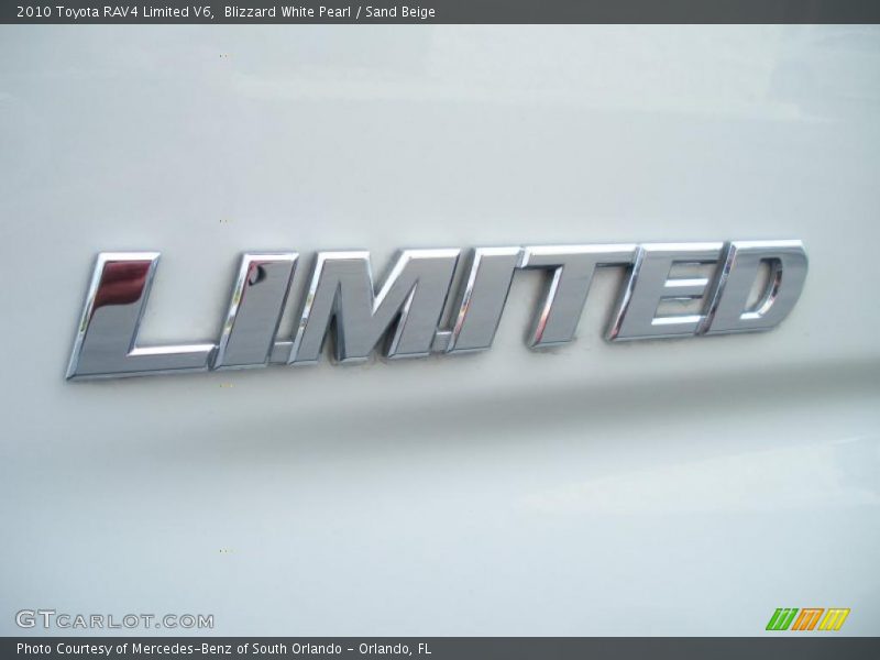  2010 RAV4 Limited V6 Logo