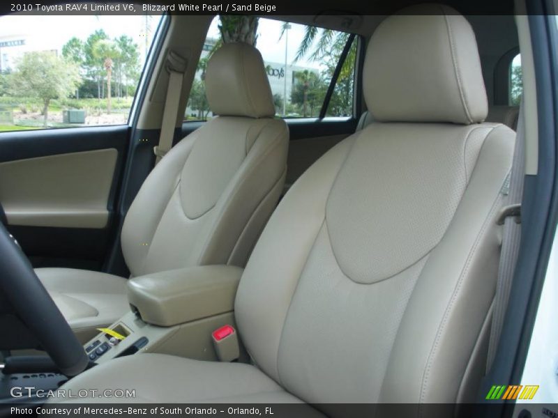  2010 RAV4 Limited V6 Sand Beige Interior