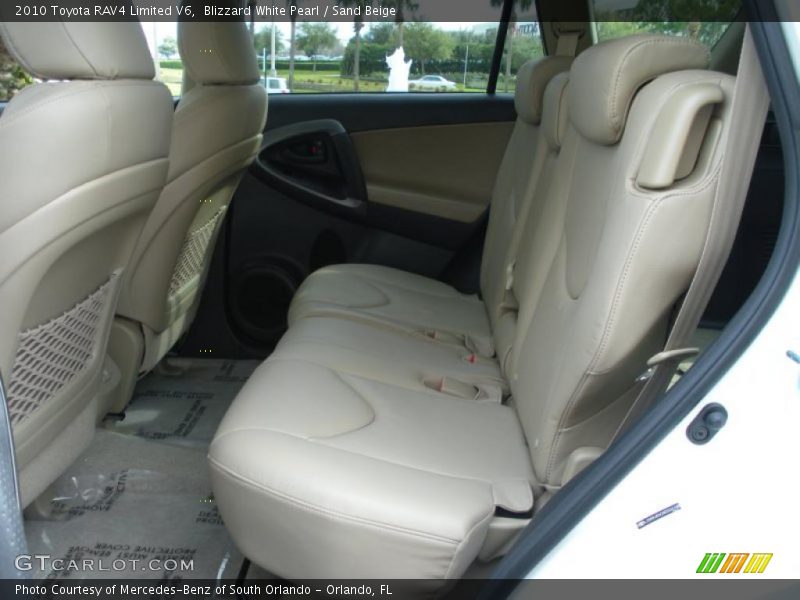  2010 RAV4 Limited V6 Sand Beige Interior