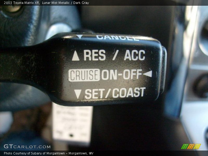 Lunar Mist Metallic / Dark Gray 2003 Toyota Matrix XR