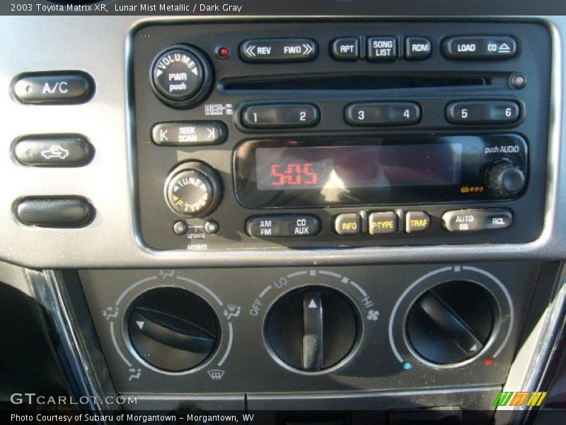 Lunar Mist Metallic / Dark Gray 2003 Toyota Matrix XR