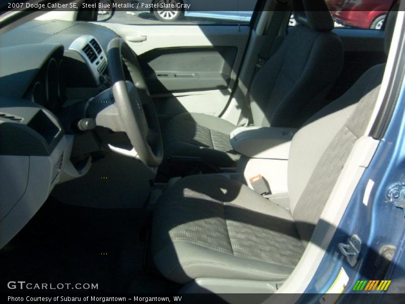 Steel Blue Metallic / Pastel Slate Gray 2007 Dodge Caliber SE