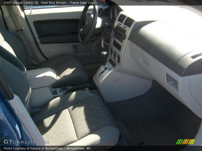 Steel Blue Metallic / Pastel Slate Gray 2007 Dodge Caliber SE
