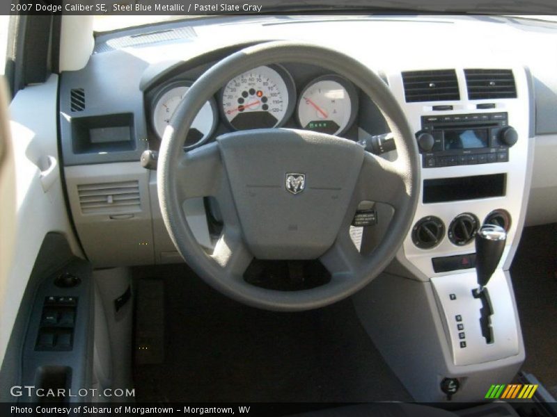 Steel Blue Metallic / Pastel Slate Gray 2007 Dodge Caliber SE