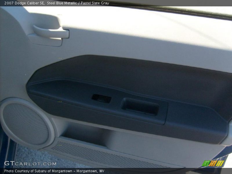 Steel Blue Metallic / Pastel Slate Gray 2007 Dodge Caliber SE