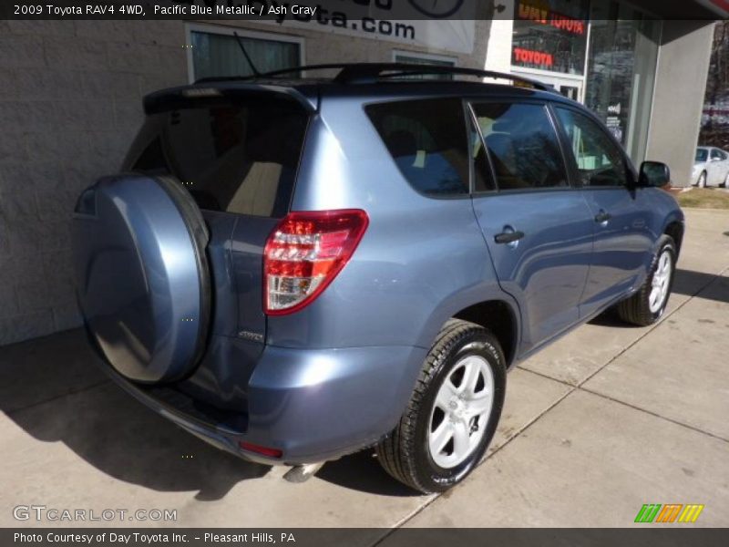 Pacific Blue Metallic / Ash Gray 2009 Toyota RAV4 4WD
