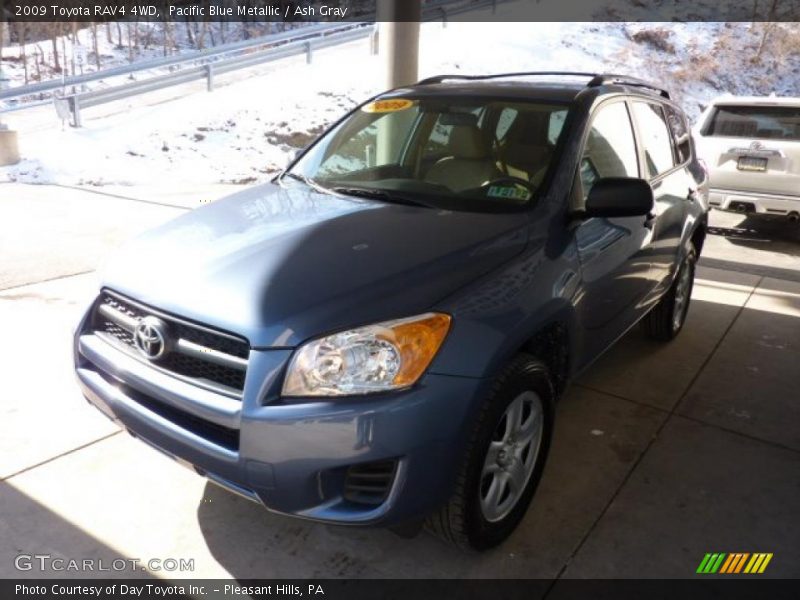 Pacific Blue Metallic / Ash Gray 2009 Toyota RAV4 4WD