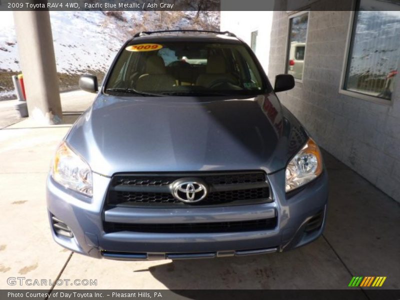 Pacific Blue Metallic / Ash Gray 2009 Toyota RAV4 4WD