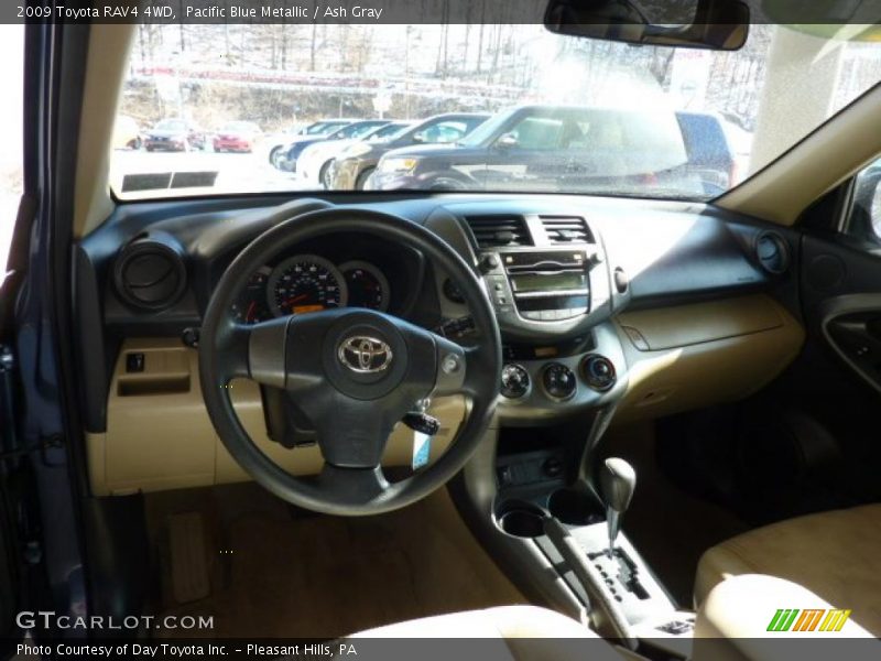 Pacific Blue Metallic / Ash Gray 2009 Toyota RAV4 4WD