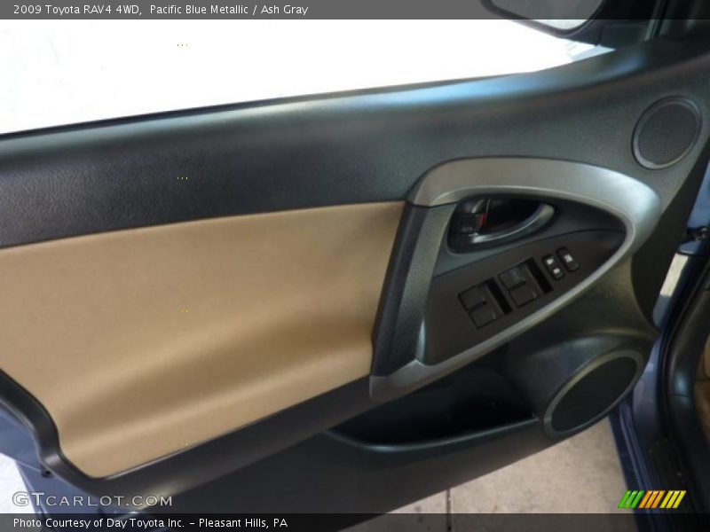 Pacific Blue Metallic / Ash Gray 2009 Toyota RAV4 4WD