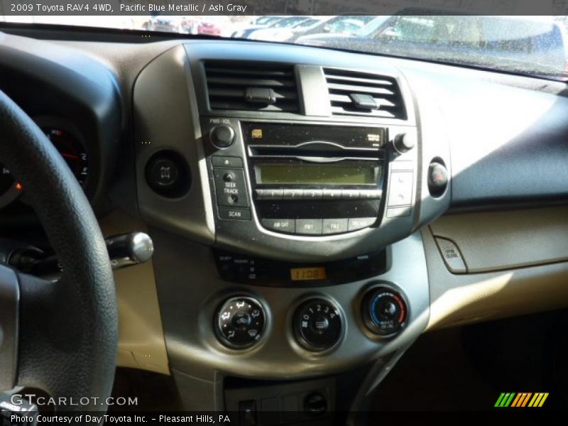 Pacific Blue Metallic / Ash Gray 2009 Toyota RAV4 4WD