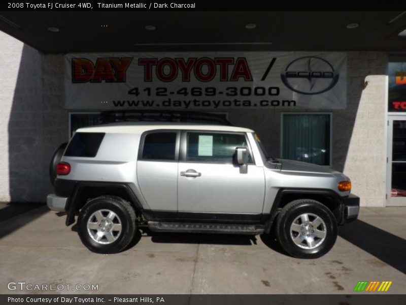 Titanium Metallic / Dark Charcoal 2008 Toyota FJ Cruiser 4WD