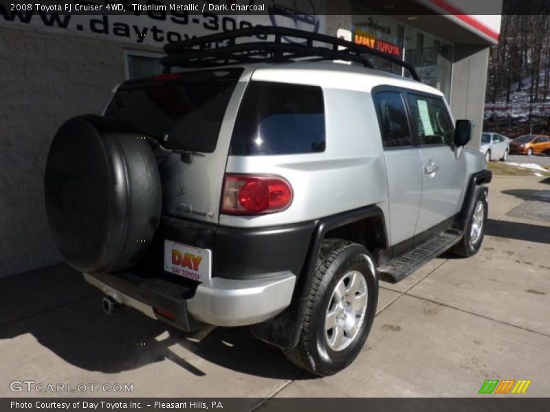 Titanium Metallic / Dark Charcoal 2008 Toyota FJ Cruiser 4WD