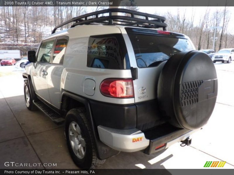 Titanium Metallic / Dark Charcoal 2008 Toyota FJ Cruiser 4WD