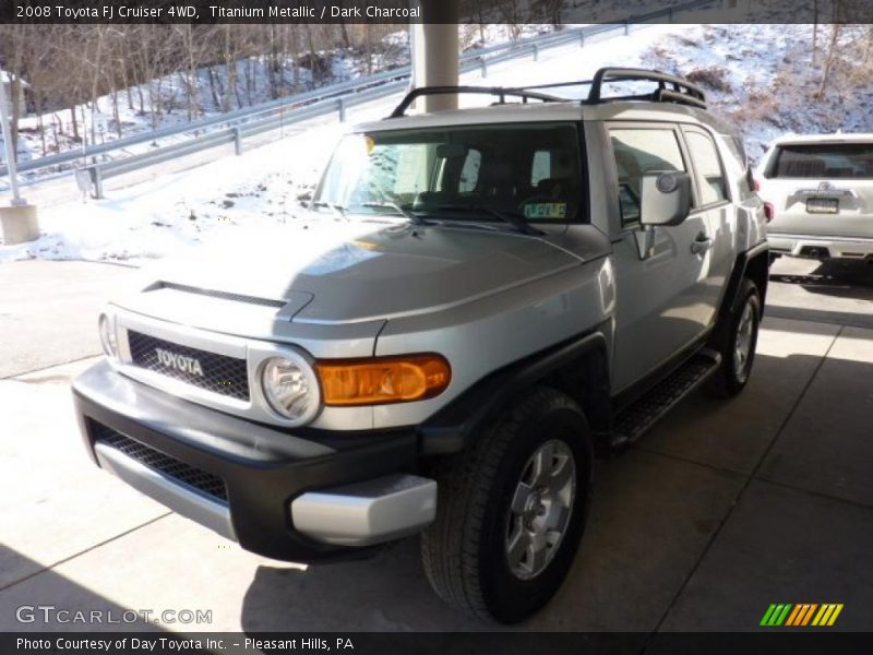 Titanium Metallic / Dark Charcoal 2008 Toyota FJ Cruiser 4WD