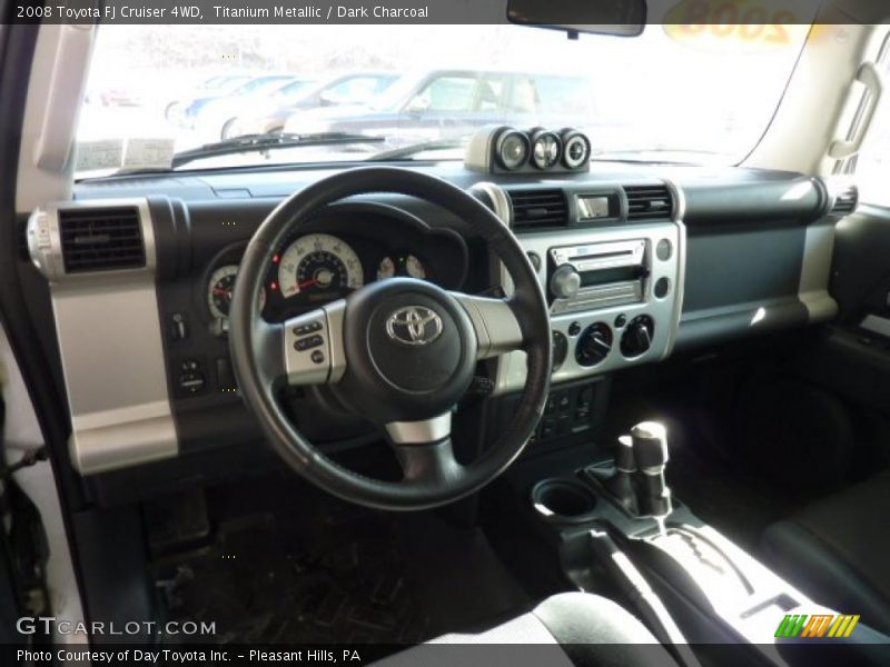 Titanium Metallic / Dark Charcoal 2008 Toyota FJ Cruiser 4WD