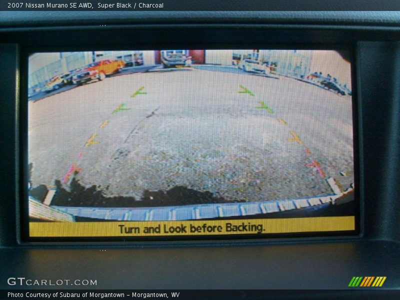 Super Black / Charcoal 2007 Nissan Murano SE AWD