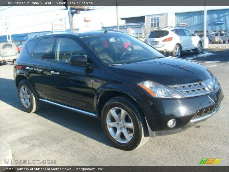 Super Black / Charcoal 2007 Nissan Murano SE AWD