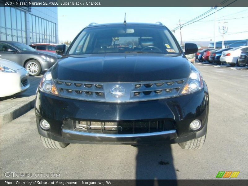 Super Black / Charcoal 2007 Nissan Murano SE AWD