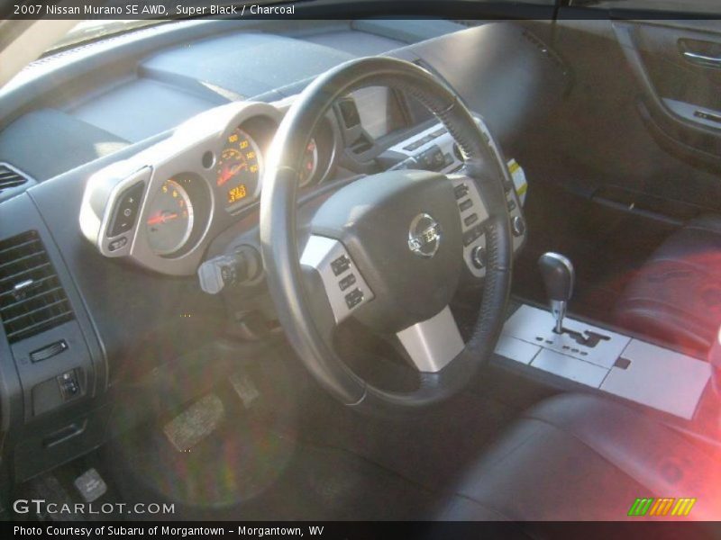 Super Black / Charcoal 2007 Nissan Murano SE AWD