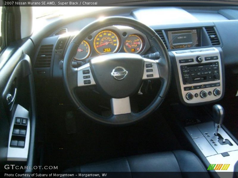 Super Black / Charcoal 2007 Nissan Murano SE AWD