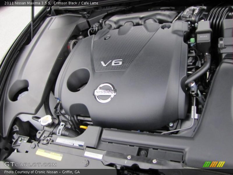 Crimson Black / Cafe Latte 2011 Nissan Maxima 3.5 S