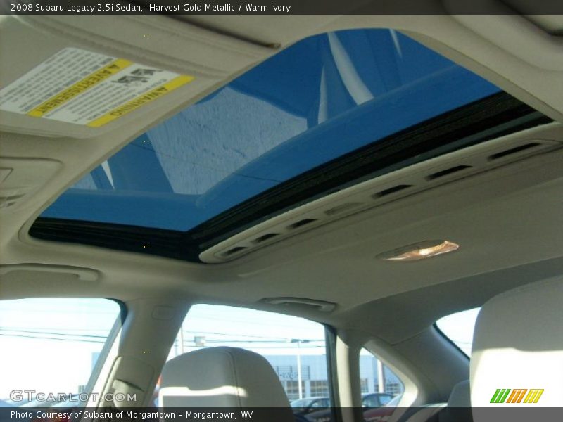 Harvest Gold Metallic / Warm Ivory 2008 Subaru Legacy 2.5i Sedan