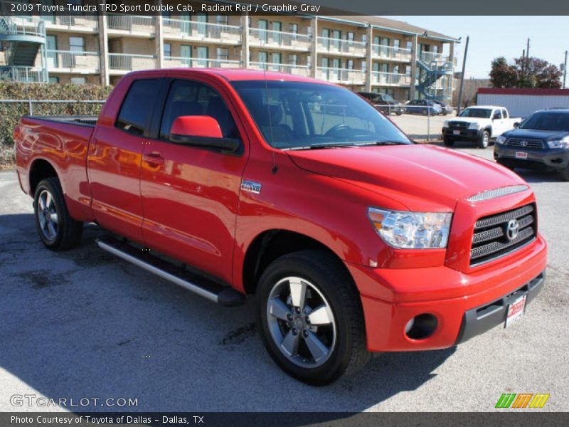  2009 Tundra TRD Sport Double Cab Radiant Red
