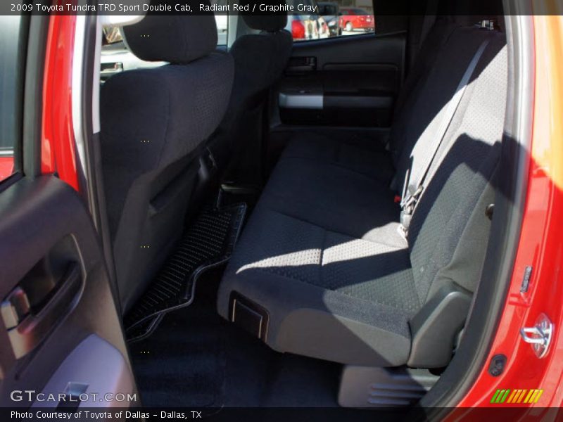 Radiant Red / Graphite Gray 2009 Toyota Tundra TRD Sport Double Cab