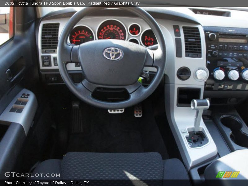  2009 Tundra TRD Sport Double Cab Graphite Gray Interior