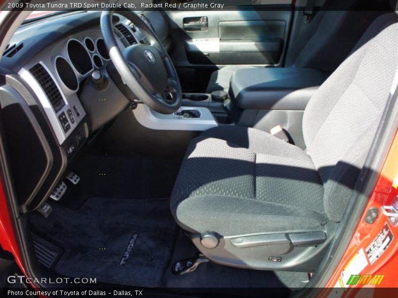  2009 Tundra TRD Sport Double Cab Graphite Gray Interior