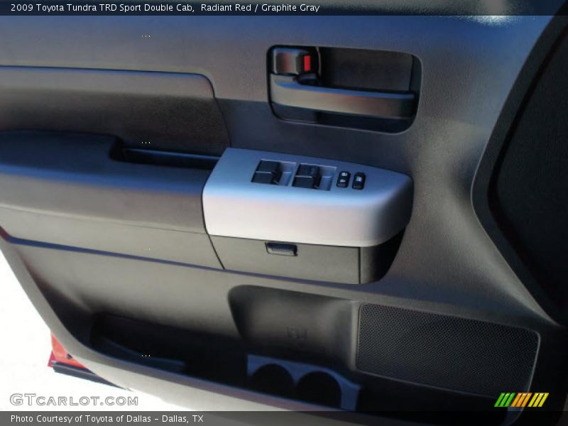 Radiant Red / Graphite Gray 2009 Toyota Tundra TRD Sport Double Cab
