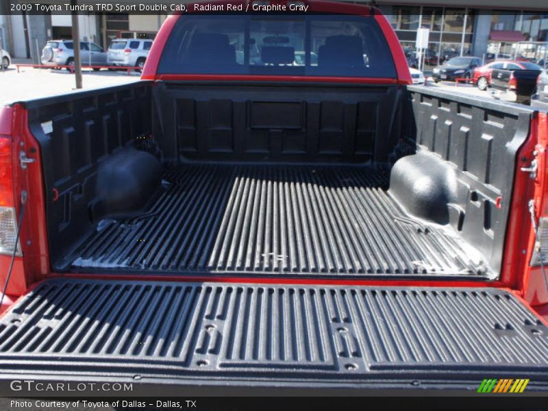 Radiant Red / Graphite Gray 2009 Toyota Tundra TRD Sport Double Cab