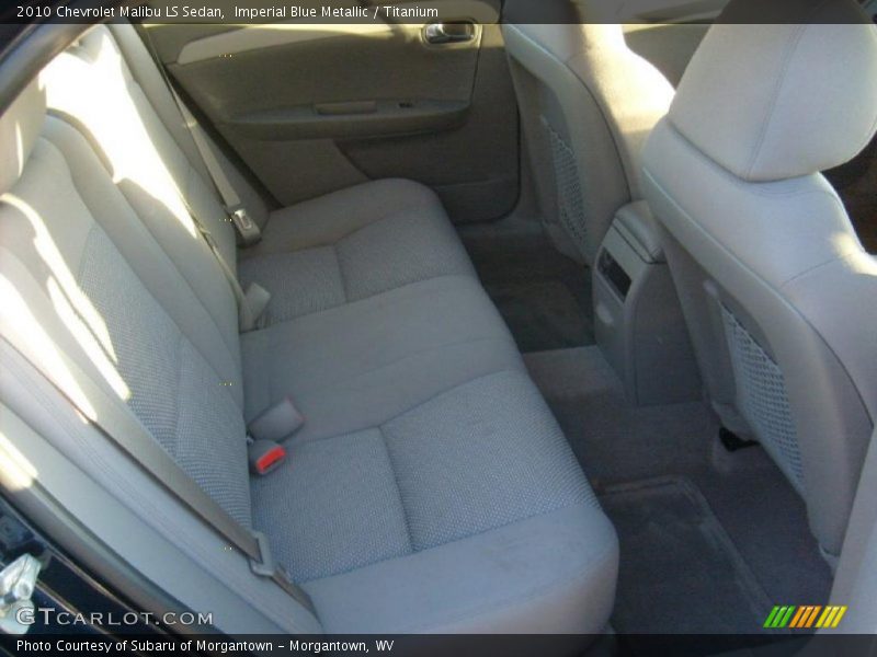 Imperial Blue Metallic / Titanium 2010 Chevrolet Malibu LS Sedan
