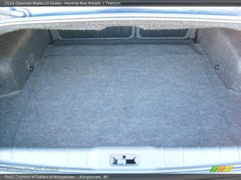 Imperial Blue Metallic / Titanium 2010 Chevrolet Malibu LS Sedan