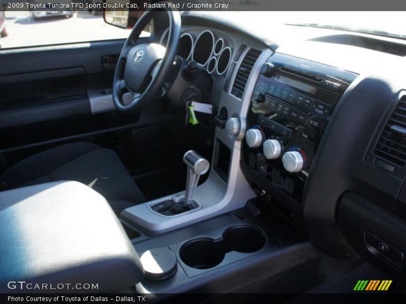 Radiant Red / Graphite Gray 2009 Toyota Tundra TRD Sport Double Cab