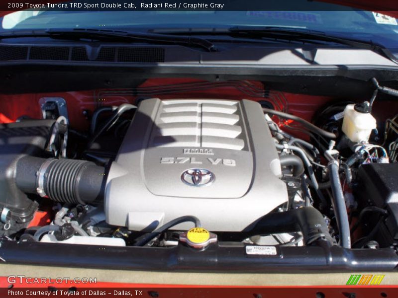  2009 Tundra TRD Sport Double Cab Engine - 5.7 Liter DOHC 32-Valve i-Force VVT-i V8