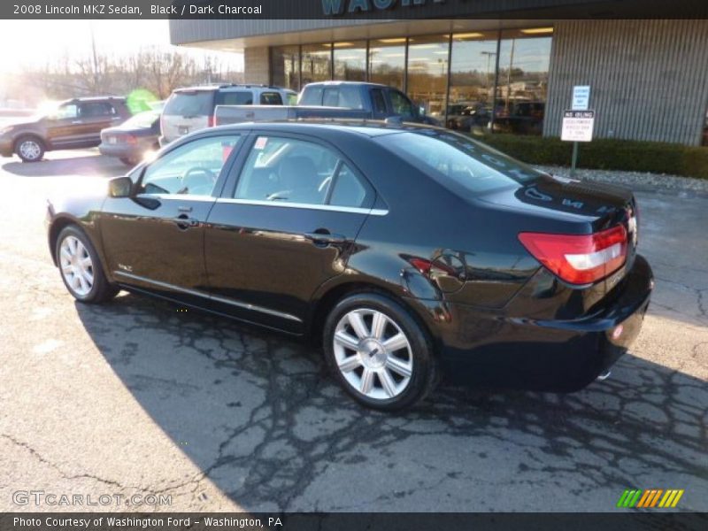 Black / Dark Charcoal 2008 Lincoln MKZ Sedan